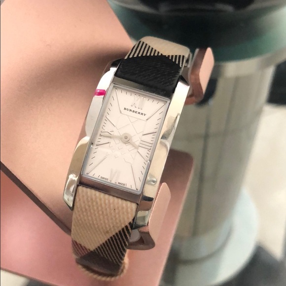 burberry nova check watch